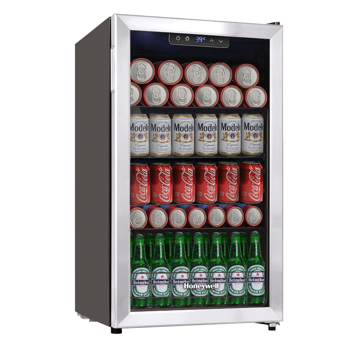 Honeywell Mini Beverage Fridge 116 Can Black