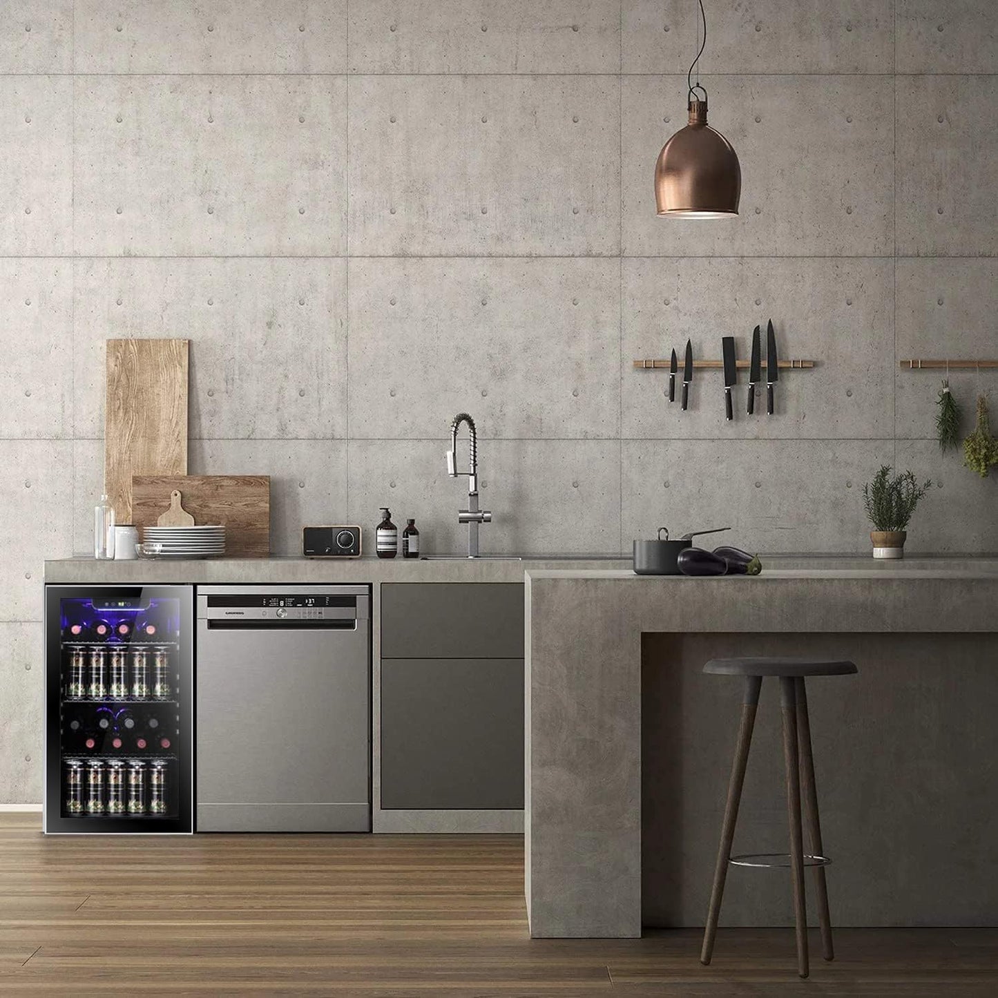 Antarctic Star 26 Bottle 130 Can Wine Cooler Fridge